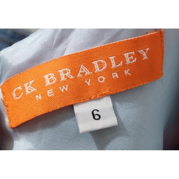CK Bradley Silk Mini Dress Size 6 - Picture 4 of 6